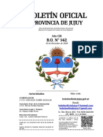 Boletín Oficial Jujuy