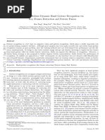 Fast and Robust Dynamic Hand Gesture Recognition Via Key Frames Extraction and Feature Fusion