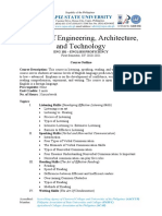 Course Outline Eng Proficiency