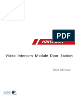 Video Intercom Module Door Station: User Manual