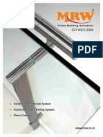 ISO 9001:2008 Handrail System