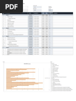 x14 Project Management Schedule