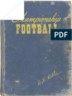 Championship Football A Guide For Player Coach and Fan by DX Bible PDF
