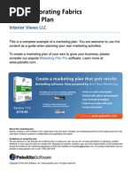 Download Home decorating retail marketing plan by Palo Alto Software SN4869478 doc pdf