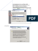 Setup Terminal Server W2K3