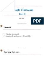 Google Classroom Part II (Read Only)