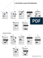 21 Acordes para Principiantes PDF