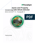 Data Analysis and Property Modeling With SKUA-GOCAD Training Manual - Paradigm 15