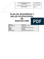 Plan de Seguridad Master Fire