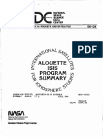 Alouette-IsIS Program Summary