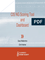 CIS NG Scoring Tool and Dashboard: Dave Waltermire Clint Kreitner