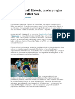 QUE ES FUTSAL