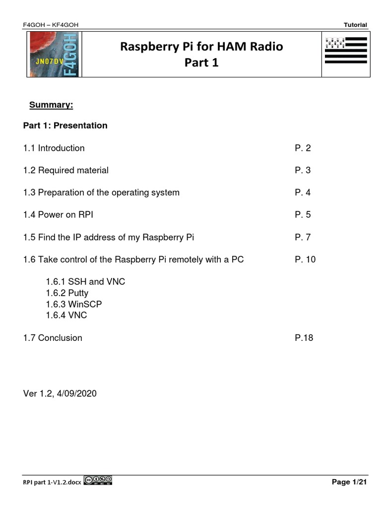 Rpi Part 1 v1.2 Merged PDF | PDF | Raspberry Pi | Usb