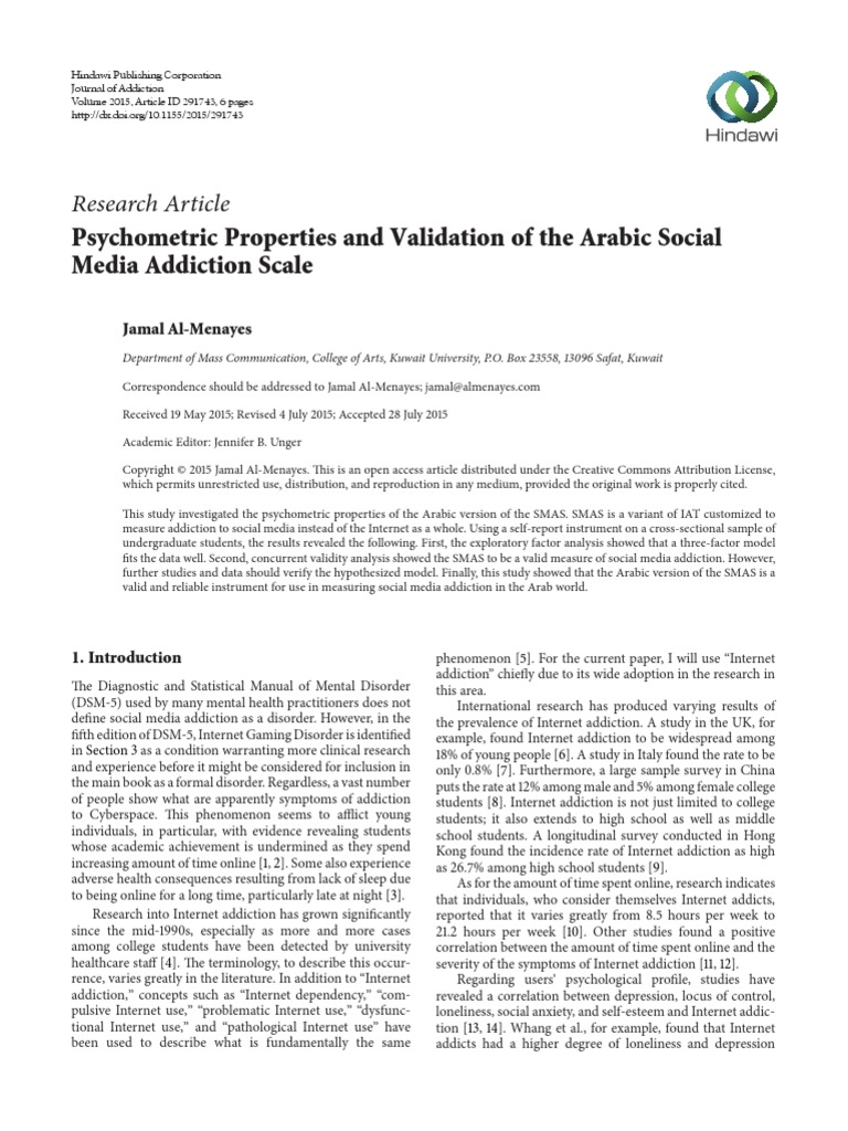 Social Media Use, Engagement and Addiction As Predictors of Academic ...