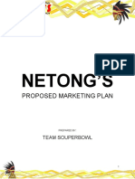 Netong'S: Proposed Marketing Plan