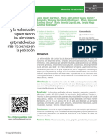 Caries Dental, Mal Oclusiones, Enfermedad Periodontal PDF