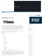 Configure Dual WAN Load Balancing with pfsense Router