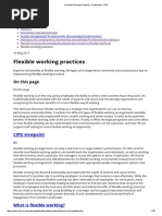 Flexible Working Practices - Factsheets - CIPD