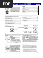 Guía Casio 3283