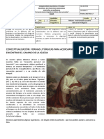 Conceptualización: Formas Litúrgicas para Acercarnos A Dios Y Encontrar El Camino de La Iglesia