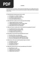 Listening Exercise Test 1 Part 3 and 4 Cae