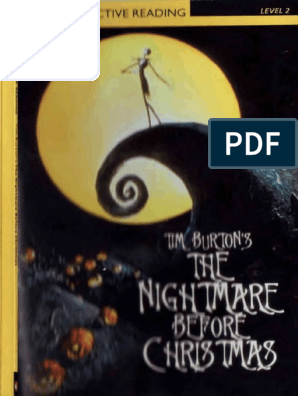 Tim Burton's: The Nightmare Before Christmas Book & CD (Paperback