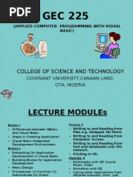 College of Science and Technology: Covenant University, Canaan Land, Ota, Nigeria