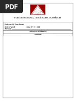 I AVALIAÇÃO 2º B - CAP. 4.doc