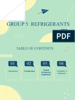 Group 5: Refrigerants: Authors