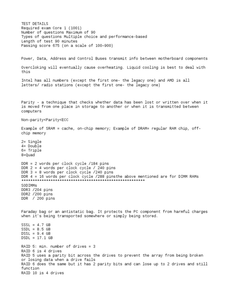 An Extensive Collection of Computer Hardware and Software Concepts