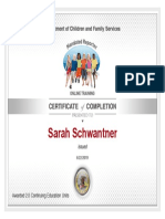 Ilmr-Certificate Sarah Schwantner