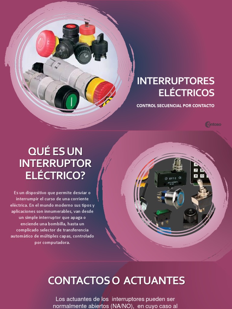 CSC Interruptores Eléctricos | PDF | Electricidad | Electromagnetismo