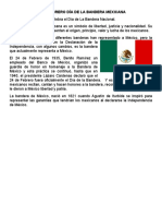 24 de Febrero Día de La Bandera Mexicana