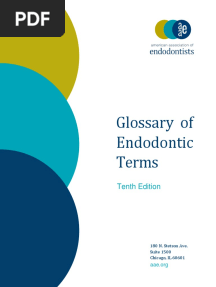 Glossary of Endodontic Terms - UPDATED MARCH 2020 050720 PDF