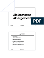 Fac 4-Maintenane Management PDF