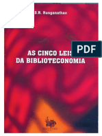 5 Leis de Biblioteconomia - Ranganathan.pdf
