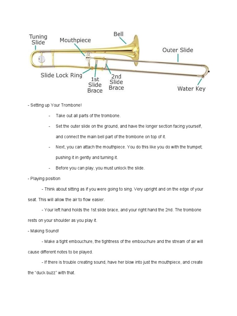 Trombone Lesson Plan PDF