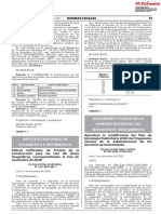 Índices Unificados de Precios de la Construcción para las seis (6) Áreas Geográficas correspondientes al mes de noviembre de 2020