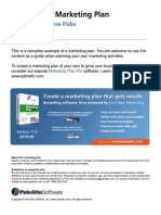 Download Video store marketing plan by Palo Alto Software SN4869859 doc pdf