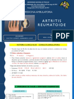 Artitris Reumatoide - Castro Juárez