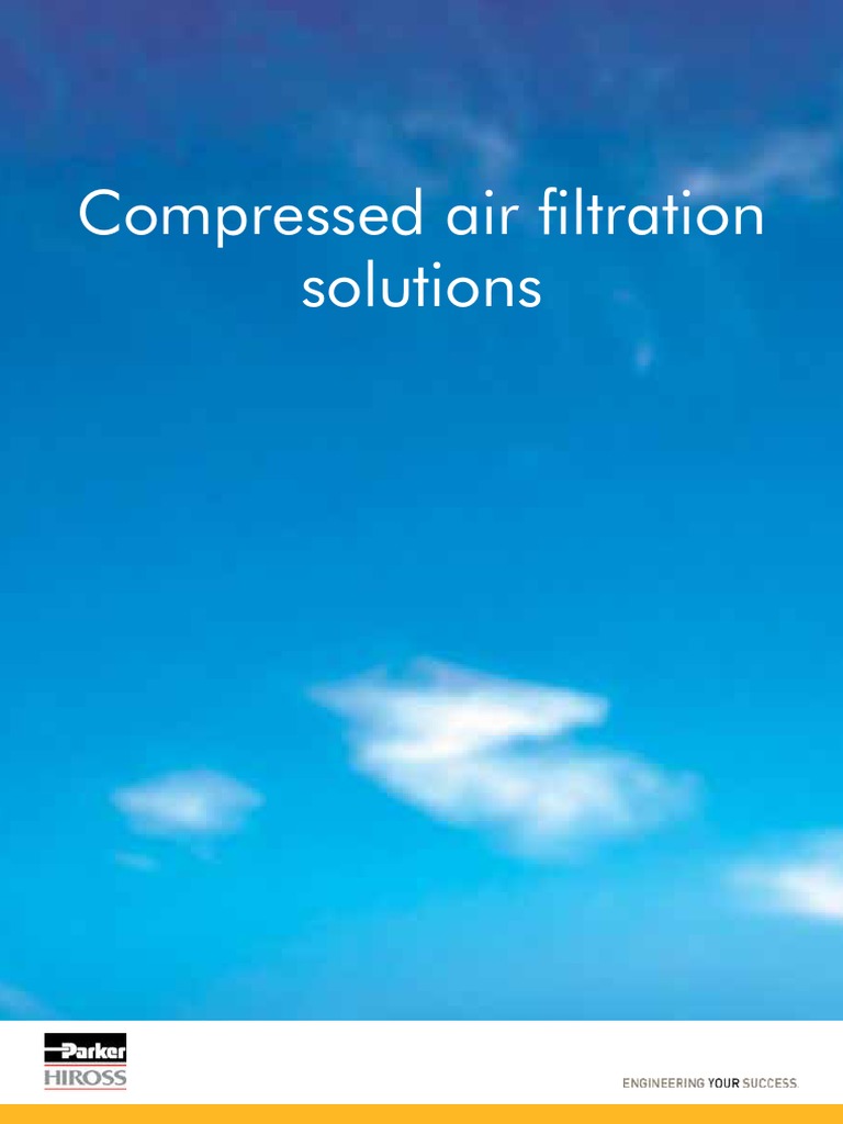 Compressed Air Filtration Solutions | PDF | Filtration | Water Purification