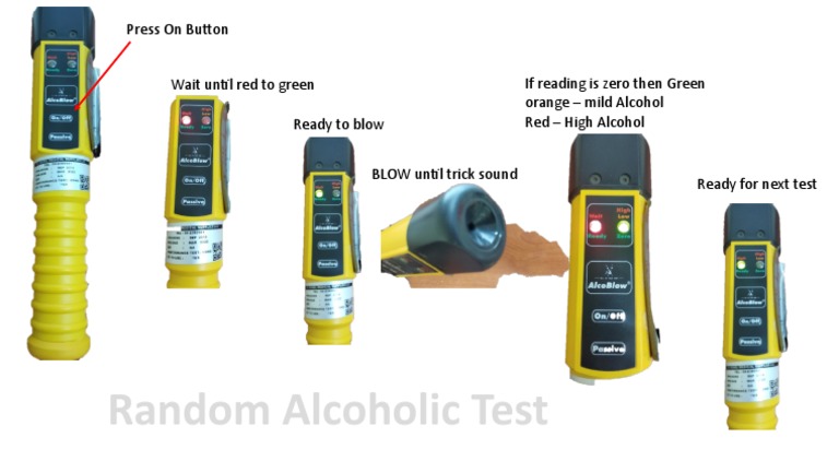 Alcohol Breath Test Instructions | PDF