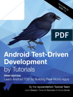 Android Test-Driven Development by Tutorials
