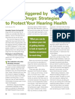 Tinnitus Triggered by Ototoxic Drugs: Strategies To Protect Your Hearing Health