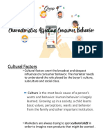 Characteristics Affecting Consumer Behavior PDF