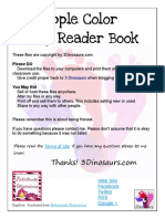 Apple Color Easy Reader Book: Please DO