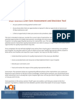 Mqii Malnutrition Care Assessment and Decision Tool