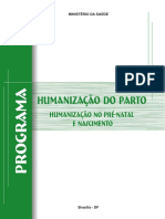 Programa de Humanização No PN e Nascimento