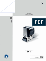 1003 - 1010 - CAME - BX-64manual New11 PDF