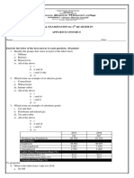 Applied Economics (2nd Quarter FINAL EXAM) SENIOR PDF